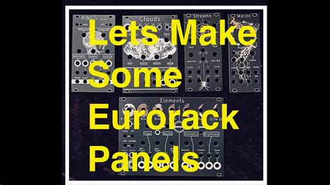 custom eurorack panels